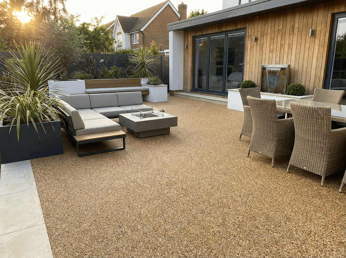 Resin Patios & Terraces